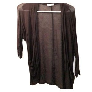 Active Basic: black cardigan